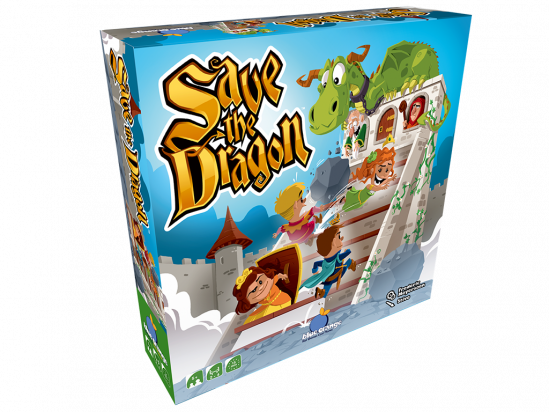 Save the dragon Blue Orange