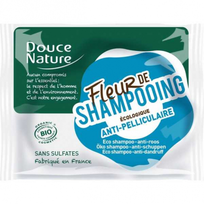 DOUCE NATURE Fleur de Shampooing Cheveux Pelliculaire - 85 g