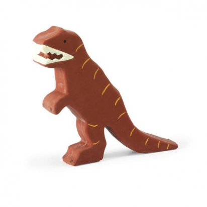 T-rex en caoutchouc naturel Tikiri