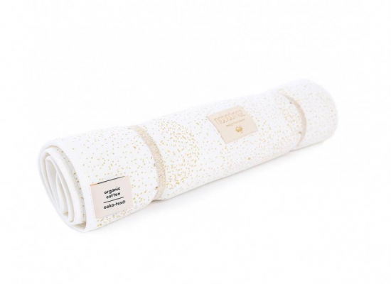 Matelas à langer Nomad - gold bubble/ white - Nobodinoz