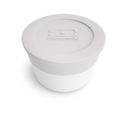 MB Temple L gris Coton - Le récipient à sauce grand format Monbento