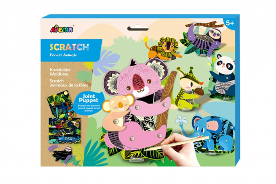 Jeu créatif Animaux de la forêt articulés Avenir