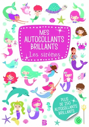 Mes autocollants brillants Les sirènes Ballon
