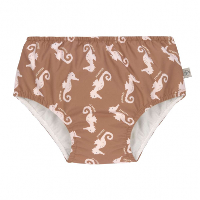 Maillot de bain couche Hippocampe caramel Lassig