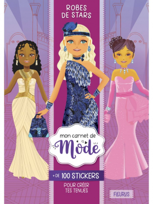 Mon carnet de mode Robe de stars Fleurus