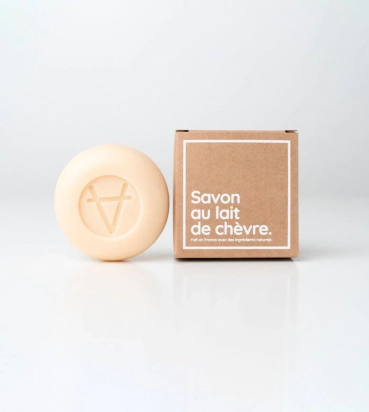 Le savon au lait de chèvre parfum thé Amalthée