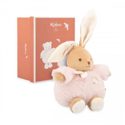 Peluche lapin Patapouf Rose - 17 cm Kaloo