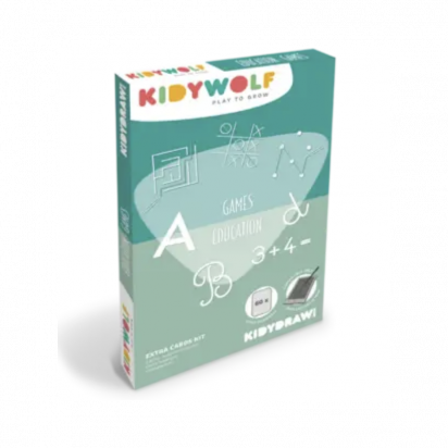 Recharge Kidydraw Mini-jeux et éducation Kidywolf