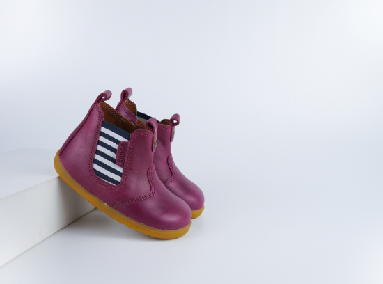 Chaussures Bobux - Step up - Jodphur Boysenberry Jester