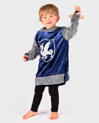 Déguisement chevalier Bleu 4-6 ans Den Goda Fen