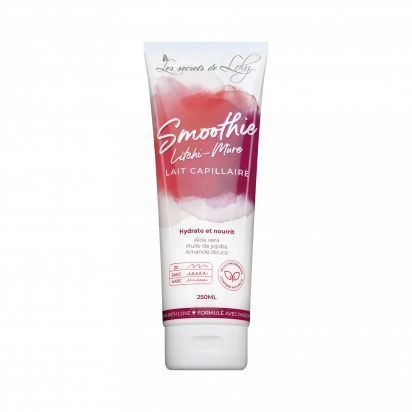 Lait capillaire hydratant Smoothie Litchi-mûre Les secrets de Loly