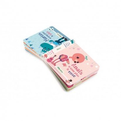 Anaïs n'aime plus le rose / Marius n'aime plus le bleu Livre Réversible Lilliputiens