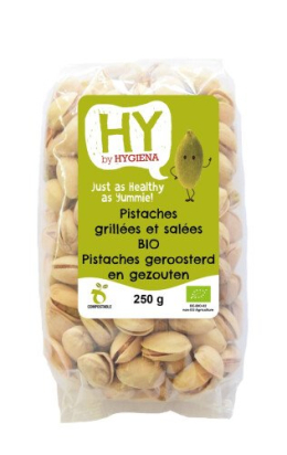 Pistaches grillées et salées bio 250gr HY