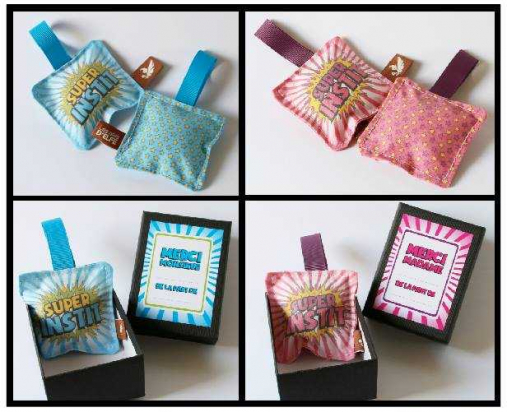 Porte-clés Super instit - Les ailes d'Elfe