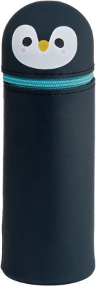 Trousse verticale en silicone Pingouin style Legami