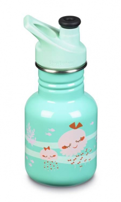 Gourde en inox 355 ml Sport Cap Jellyfish Ocean Klean Kanteen
