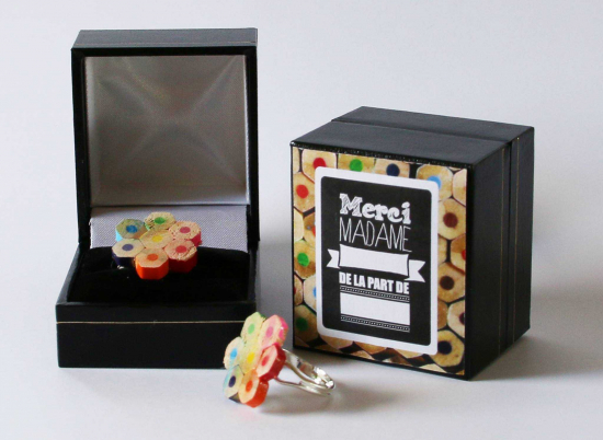 Bague Crayons - Les ailes d'Elfe