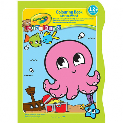 Cahier de coloriage Pieuvre Crayola