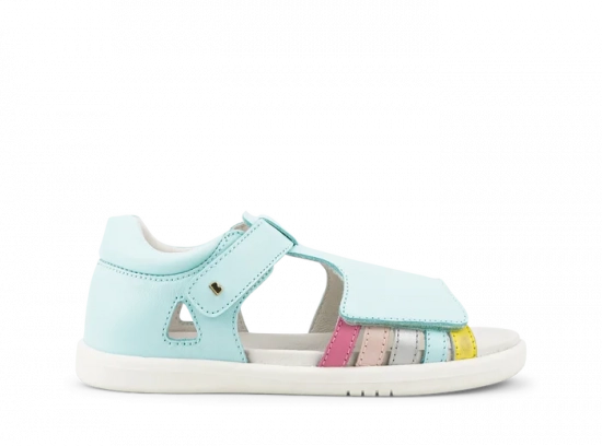 Chaussures souple Mirror Mist + Dusk pearl rainbow Step Up Bobux