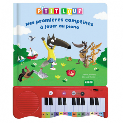 Mes premières comptines à jouer au piano P'tit Loup