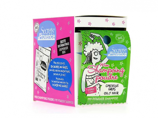 Shampooing en poudre BIO - Cheveux gras - Secrets de provence