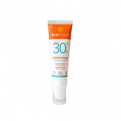 Crème solaire visage anti-âge BIO SPF30 50 ml BIOSOLIS