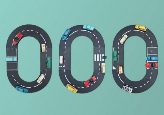 Circuit flexible - Virages - Curves - Way to play