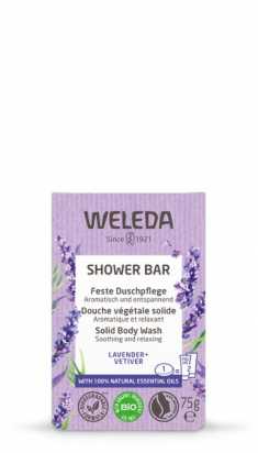 Shower Solide Bar Lavender + Vetiver Weleda
