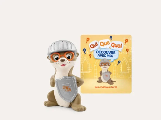 Découvre avec moi Les Châteaux Forts Qui Que Quoi figurine Tonies