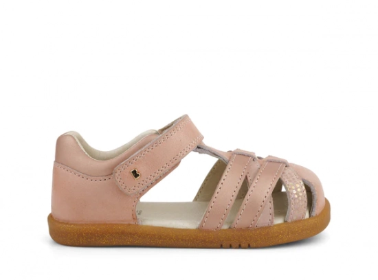 Chaussures Bobux - I Walk - Cross jump dusk Pearl + Rose Gold