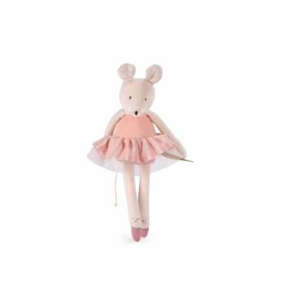 Petite peluche Souris rose La petite École de danse Moulin roty