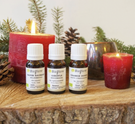 Coffret de Noël Huiles essentielles Bioflore