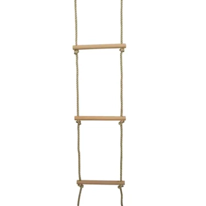 Échelle 5 barreaux en bois pour portique – Soulet