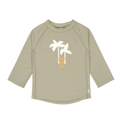T-shirt anti-UV manches longues Palmiers olive Lassig