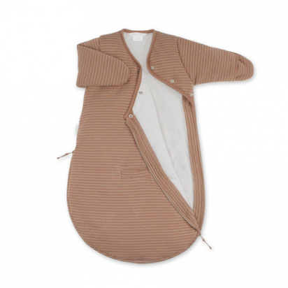 MAGIC BAG Gigoteuse 0-3 mois rayure naturel ecru pady twin jersey tog 2 Bemini