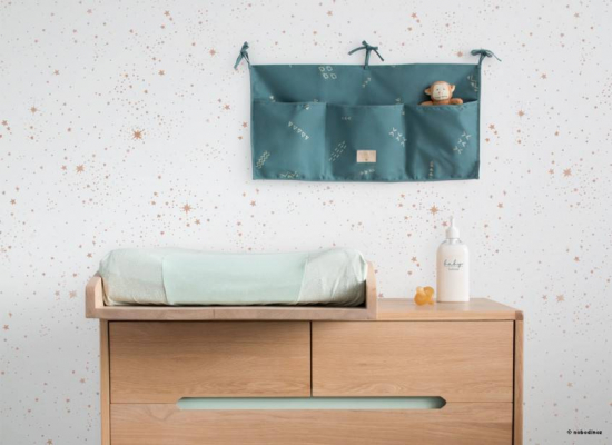 Papier peint Gold Stella white Nobodinoz