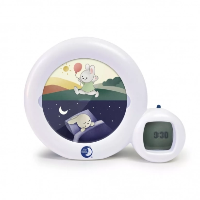 Réveil veilleuse Kid'sleep basic trainer Lune Pabobo