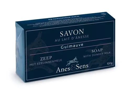 Savon au lait d'ânesse 100g Douce guimauve Anes&Sens
