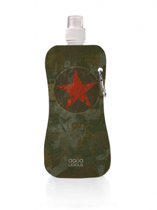 Gourde souple Army 450 ml Aqua Vicious
