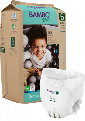 Culottes d'apprentissages jetables écologiques - XL (18kg+) - Bambo Nature