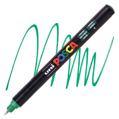 Marqueur PC1MR pointe extra-fine 0,7 mm Vert foncé POSCA