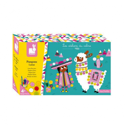 Set créatif Pompons Lamas Janod