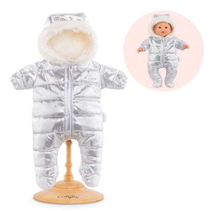 Pilote gris métal pour poupon 36 cm Corolle