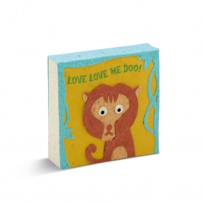 Bloc notes - Singe - Poopoopaper