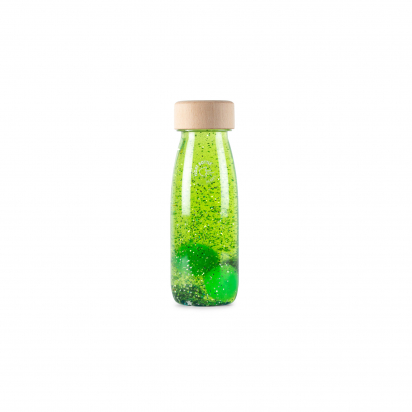 Bouteille sensorielle Float vert Petit boum