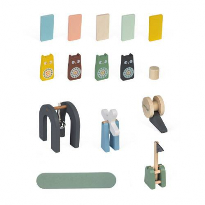 Dominos en bois sweet cocoon Janod