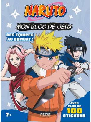 Mon bloc de jeux Des équipes au combat Naruto Fleurus