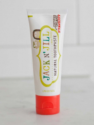 Dentifrice naturel au goût fruité BIO - Fraise - Jack n'Jill