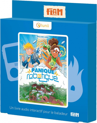 Coffret livre audio FLAM Panique Robotique 9ans+ - Lunii