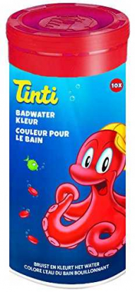 Couleur pour le Bain ROUGE par 10 - Tinti